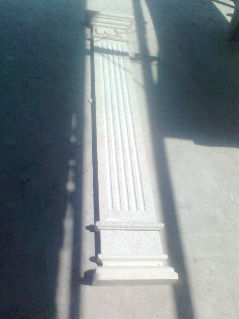 Каменные колонны из мрамора, гранита и травертина