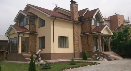 цоколь из камня 2